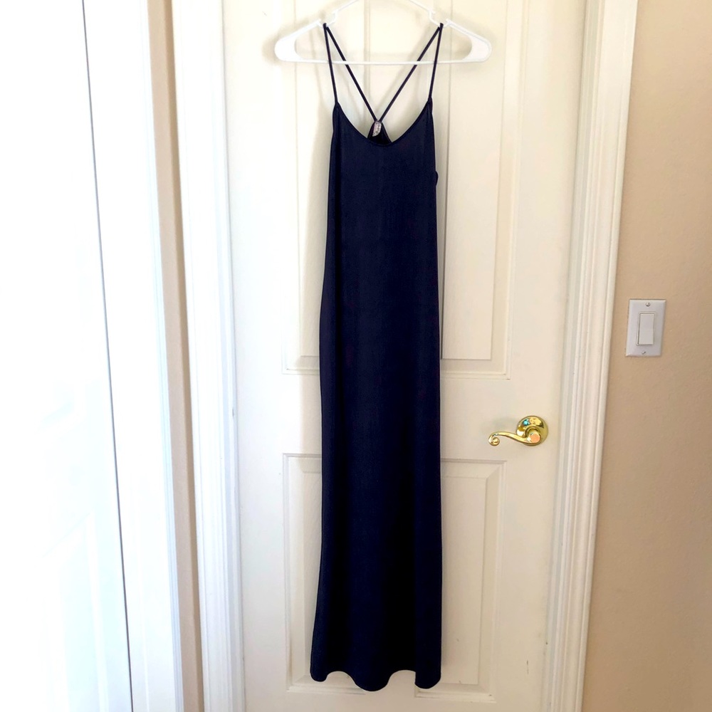 Free People slinky maxi dress XS